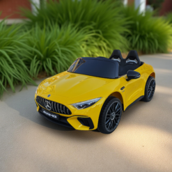 سيارة اطفال مرسيدس SL63 (اصفر)